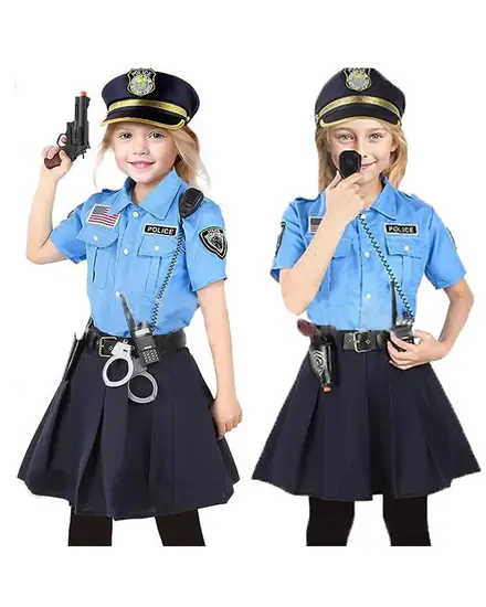 Police Girl Uniform Set
